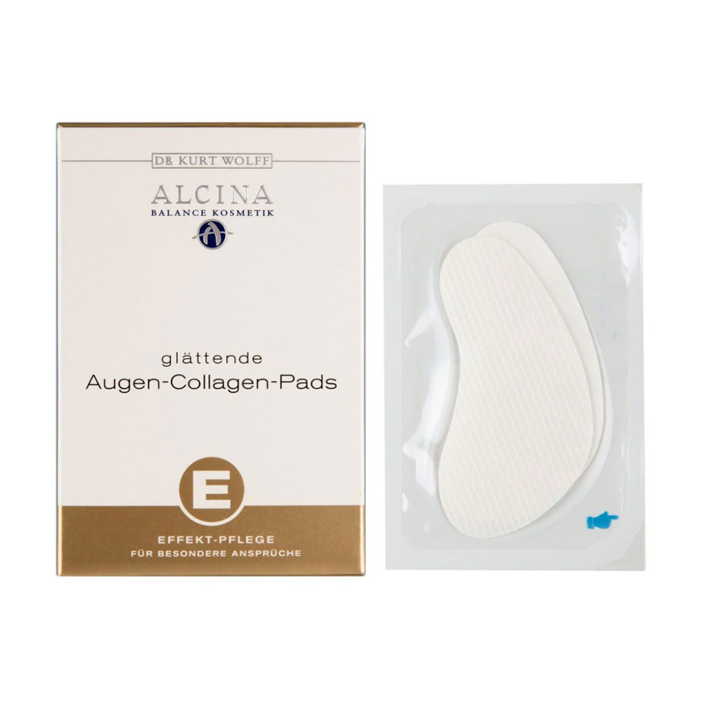 Колагенові патчі для шкіри навколо очей Alcina Collagen Eye Pads, 20 шт